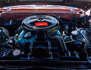 Under The Hood 1960 Oldsmobile 98 Convertible (3867)