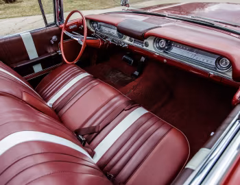 Interior 1960 Oldsmobile 98 Convertible (3867)