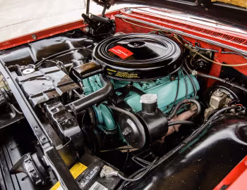 Under The Hood 1960 Oldsmobile 98 Convertible (3867)