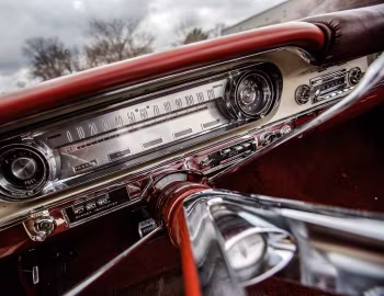 Dashboard 1960 Oldsmobile 98 Convertible (3867)