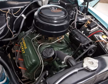 Under The Hood 1951 Oldsmobile 98 Convertible (3867X)