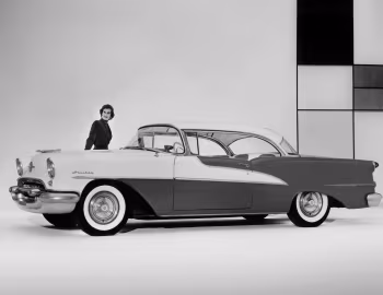 1955 Oldsmobile 98 Holiday Coupe (3037)