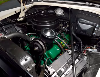 Under The Hood 1955 Oldsmobile 98 Holiday Coupe (3037)