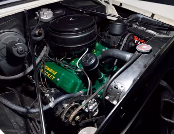 Under The Hood 1955 Oldsmobile 98 Holiday Coupe (3037)