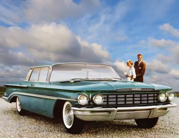 1960 Oldsmobile 98 Holiday SportSedan (3839)