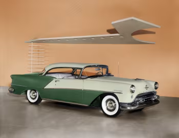 1954 Oldsmobile 98 Holiday Coupe (3037) '1953–54