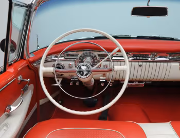 Front Panel 1955 Oldsmobile 98 Starfire Convertible (3067DX) '1954–55