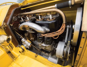 Под капотом 1911 Oldsmobile Autocrat "Yellow Peril" (Series 28)