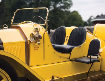 Interior 1911 Oldsmobile Autocrat "Yellow Peril" (Series 28)