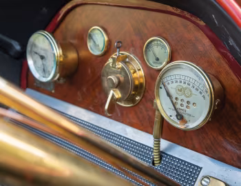 Dashboard 1911 Oldsmobile Autocrat Runabout (Series 28)