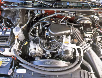 Под капотом 1996–97 Oldsmobile Bravada (VO6TR+R7B) '09.1995–97