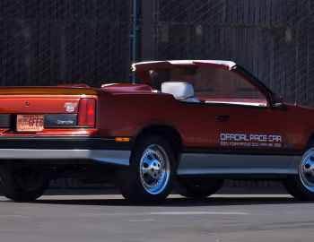 1985 Oldsmobile Calais 500 Convertible Indy 500 Pace Car