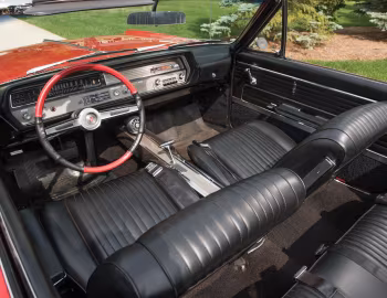 Interior 1965 Oldsmobile Cutlass 442 Convertible (3867)