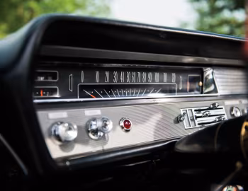 Dashboard 1965 Oldsmobile Cutlass 442 Convertible (3867)