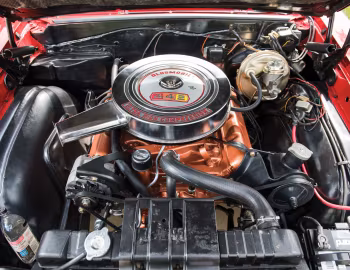 Under The Hood 1965 Oldsmobile Cutlass 442 Convertible (3867)