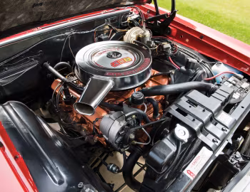 Under The Hood 1965 Oldsmobile Cutlass 442 Convertible (3867)