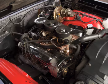 Under The Hood 1966 Oldsmobile Cutlass 442 Convertible (3867)