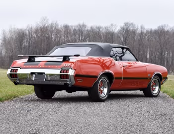 1972 Oldsmobile Cutlass 442 W-30 Convertible