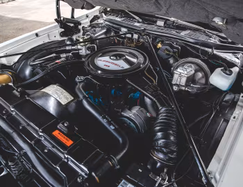 Under The Hood 1975 Hurst/Olds Cutlass Supreme W-30 Coupe (CSU J57)