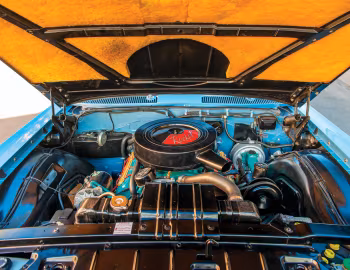 Under The Hood 1961 Oldsmobile Dynamic 88 Holiday Coupe (61-3237)