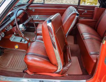 Interior 1962 Oldsmobile F-85 Cutlass Convertible (3167)