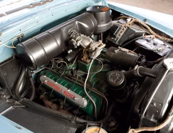 Under The Hood 1949 Oldsmobile 88 Convertible (49-3567DX)