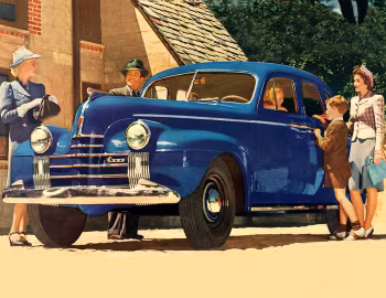 1940 Oldsmobile Special 60 4-door Touring Sedan (3519)