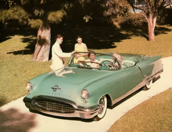 Oldsmobile Starfire Convertible "X-P Rocket" Concept Car '1953
