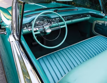 Interior 1957 Oldsmobile Starfire 98 Convertible (3067DX)