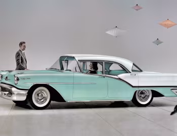 1957 Oldsmobile Starfire 98 Sedan (3069D)