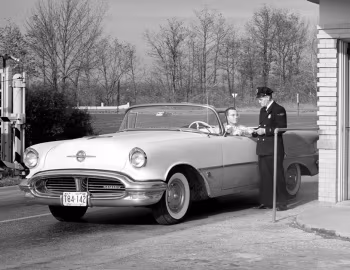 1956 Oldsmobile Super 88 Convertible (3667DTX) '1955–56
