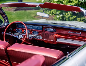 Interior 1961 Oldsmobile Super 88 Convertible (3567)