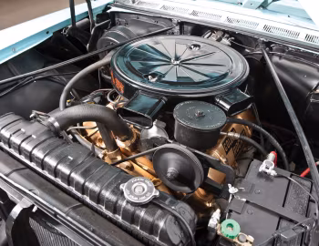 Under The Hood 1957 Oldsmobile Super 88 Convertible (3667DTX) '1956–57