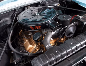 Under The Hood 1957 Oldsmobile Super 88 Convertible (3667DTX) '1956–57