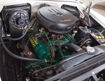 Under The Hood 1955 Oldsmobile Super 88 Convertible (3667DTX) '1954–55