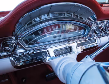 Dashboard 1958 Oldsmobile Super 88 Convertible (3667DTX)