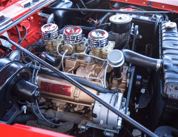 Under The Hood 1958 Oldsmobile Super 88 Convertible (3667DTX)