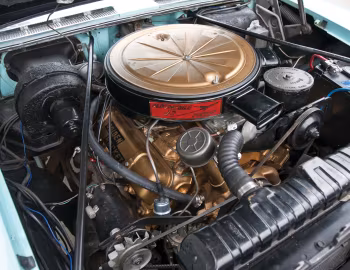 Под капотом 1958 Oldsmobile Super 88 Convertible (3667DTX)