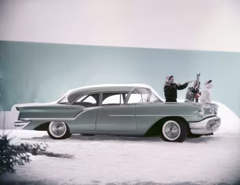 1957 Oldsmobile Super 88 Sedan (3669D) '11.1956–57