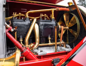 Sous la capuche 1909 Oldsmobile X3 Touring