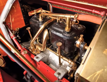 Under The Hood 1909 Oldsmobile X3 Touring