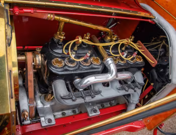 Sous la capuche 1909 Oldsmobile X3 Touring