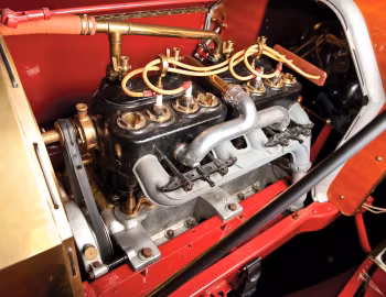 Under The Hood 1909 Oldsmobile X3 Touring
