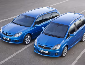 Opel Vectra Caravan OPC, Opel Zafira OPC