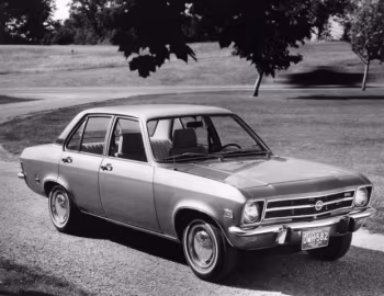 1972–73 Opel 1900 4-door Sedan [US-spec] '08.1971–73