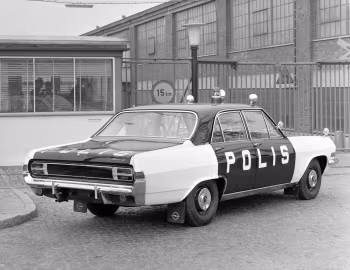 Opel Admiral Polis [Sweden] (A) '09.1965–08.1967