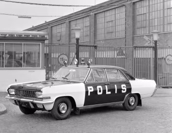 Opel Admiral Polis [Sweden] (A) '09.1965–08.1967