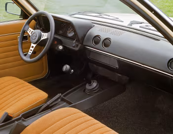 Interior Opel Ascona 4-door (B) '1979–81