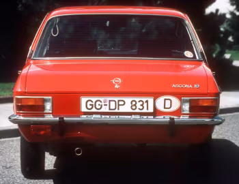 Opel Ascona 1.9 4-door '08.1973–08.1975