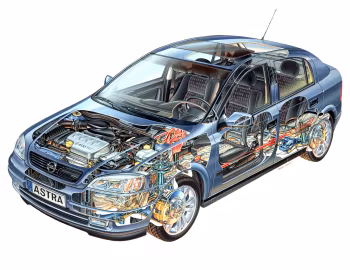 Opel Astra 5-door (G) '1998–2004